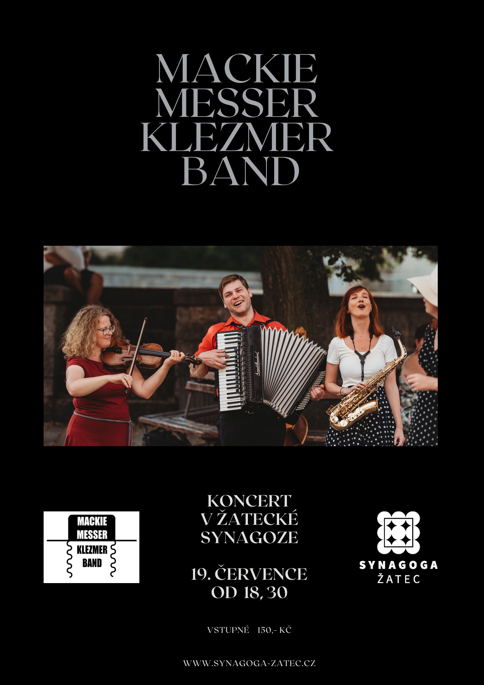 Featured image for “19. 7. 2024, Mackie Messer Klezmer Band”